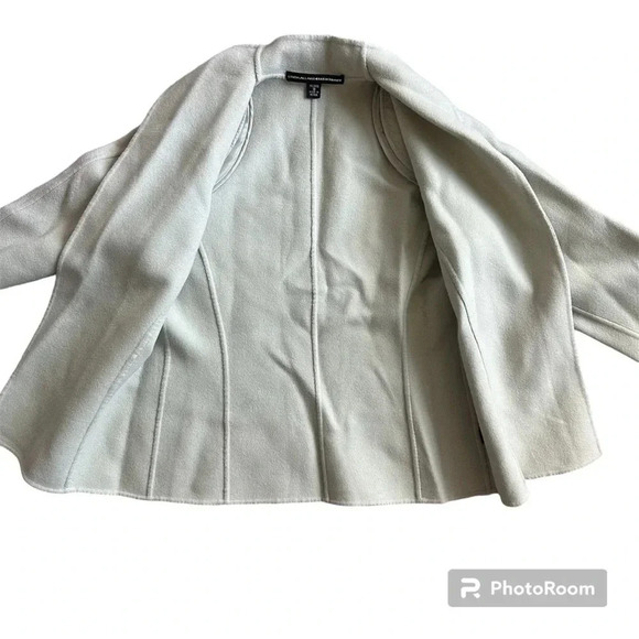 Linda Allard Ellen Tracy Wool Waterfall Style Jacket, Size 8P - Picture 5 of 8